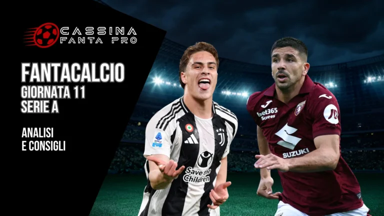 consigli fantacalcio giornata 11